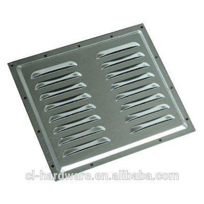 aluminum louvered plate