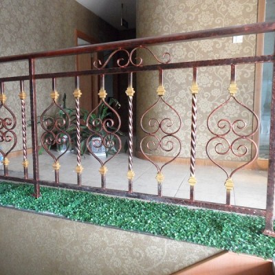 Customize Outdoor Iron Stair Railings