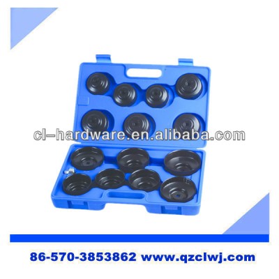 15pcs Type Oil Filter Cupoil filter ratchet wrench