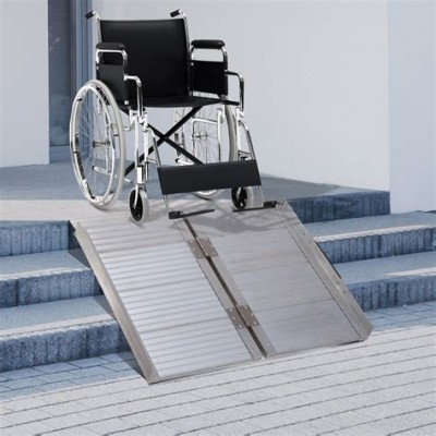 folded convenient metal stainless steel aluminum ramps